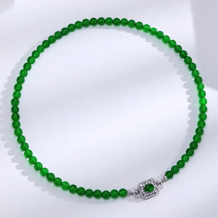 Chrysoprase Beads For Women Jewelry