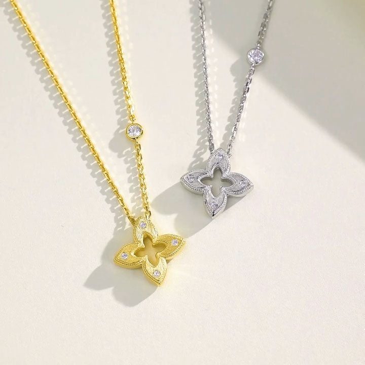 Four Leaf Clover Necklace For Women Jewelry