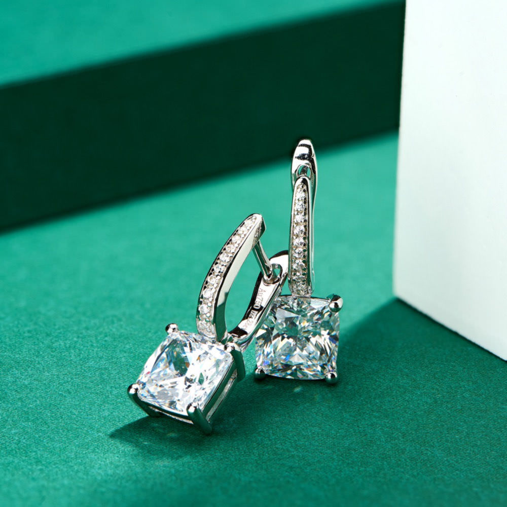 Cushion Earrings For Women Jewelry