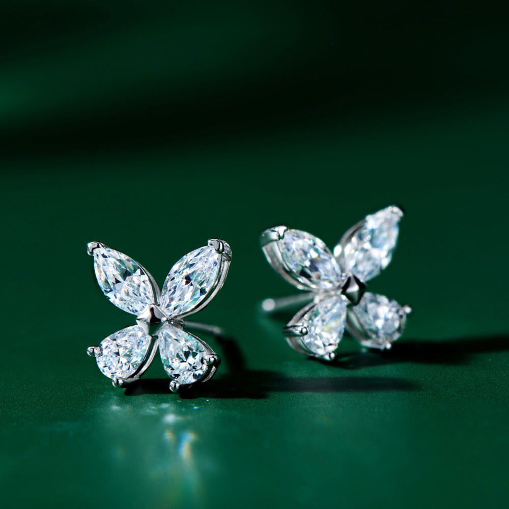 Mini Classic Butterfly Earrings For Women Jewelry