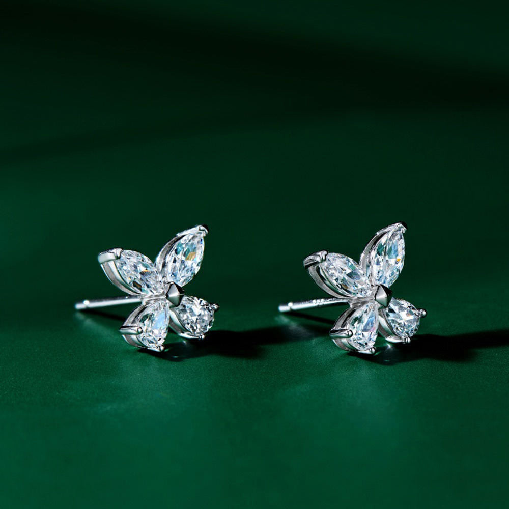 Mini Classic Butterfly Earrings For Women Jewelry
