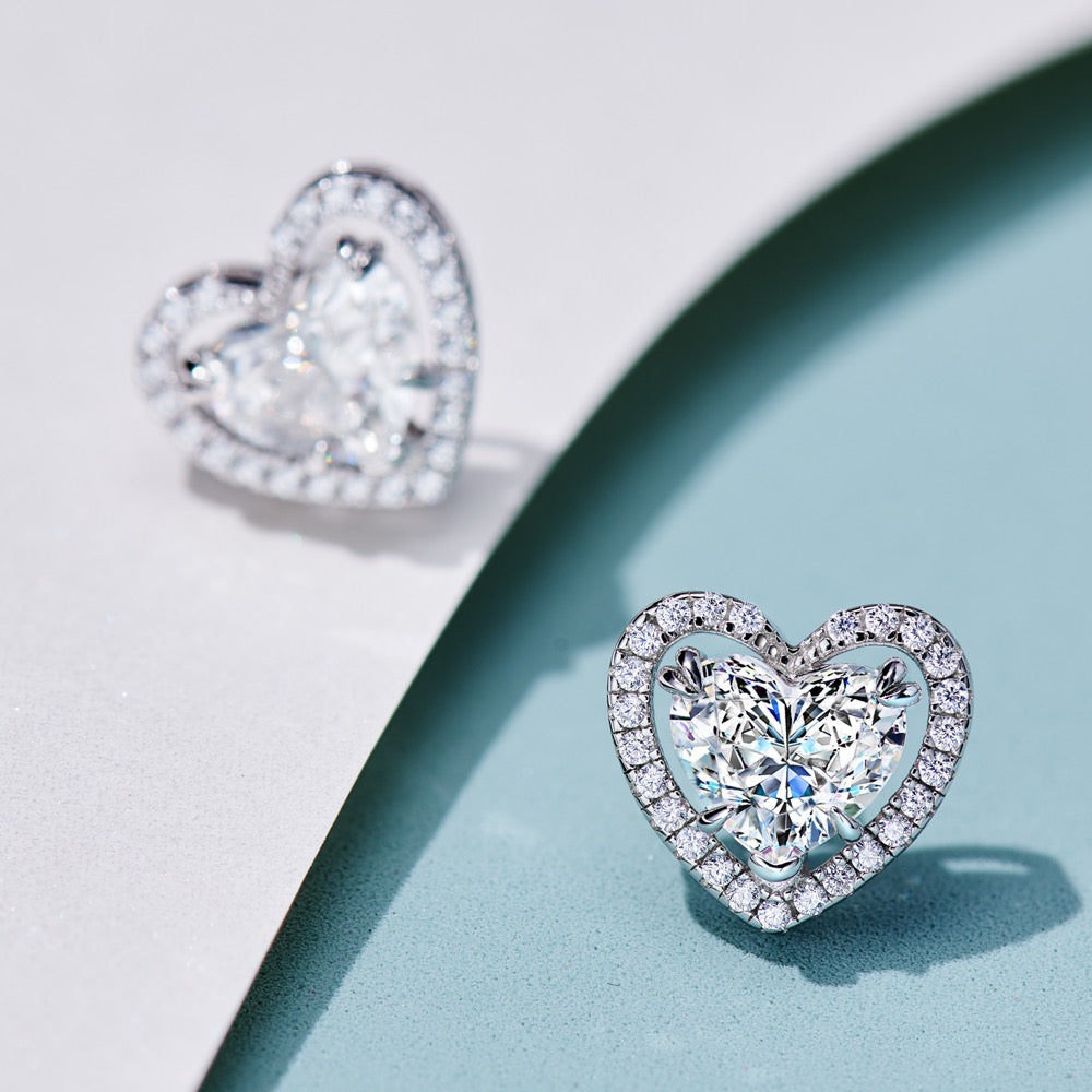 Love Diamond Earrings For Women Jewelry
