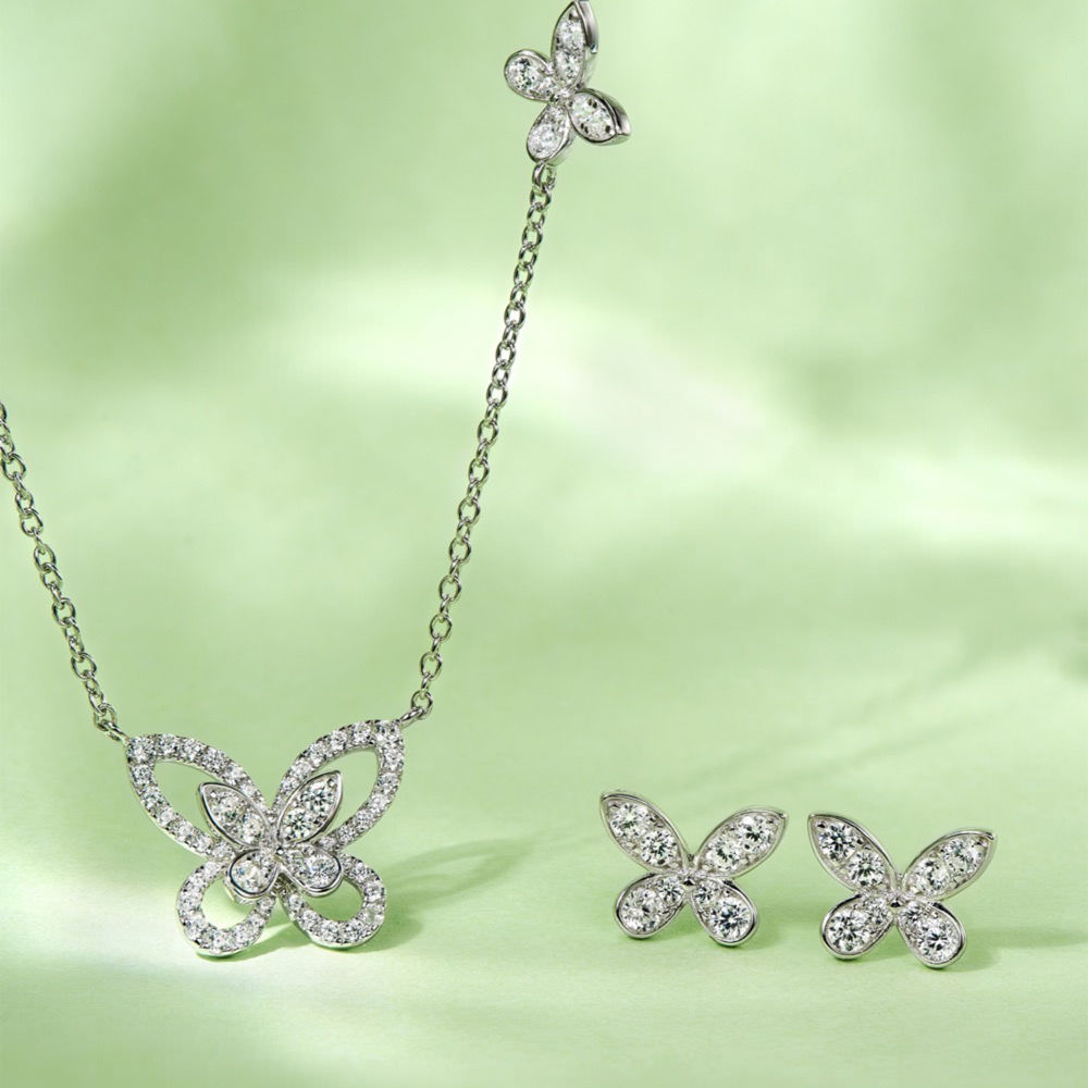 Mini Butterfly Earrings For Women Jewelry