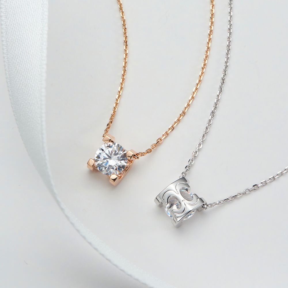 Cow Horn Diamond Necklace For Women Jewelry