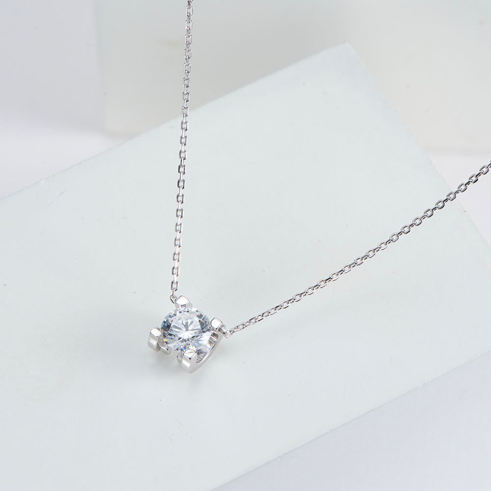 Cow Horn Diamond Necklace For Women Jewelry