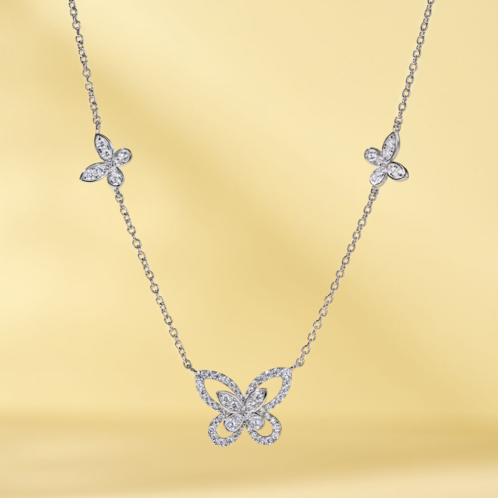 Butterfly Necklace For Women Jewelry