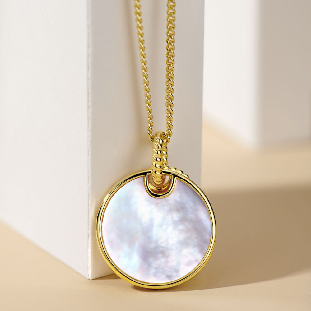 White Shell Necklace For Women Jewelry