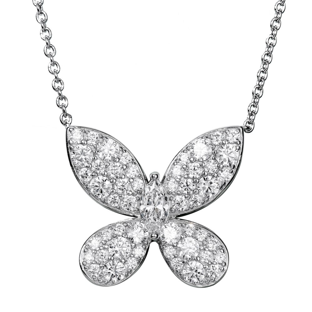 Butterfly Necklace For Women Jewelry