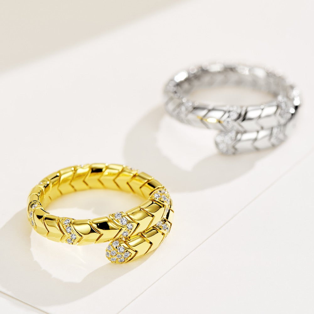 Medieval Snake Ring For Women Jewelry