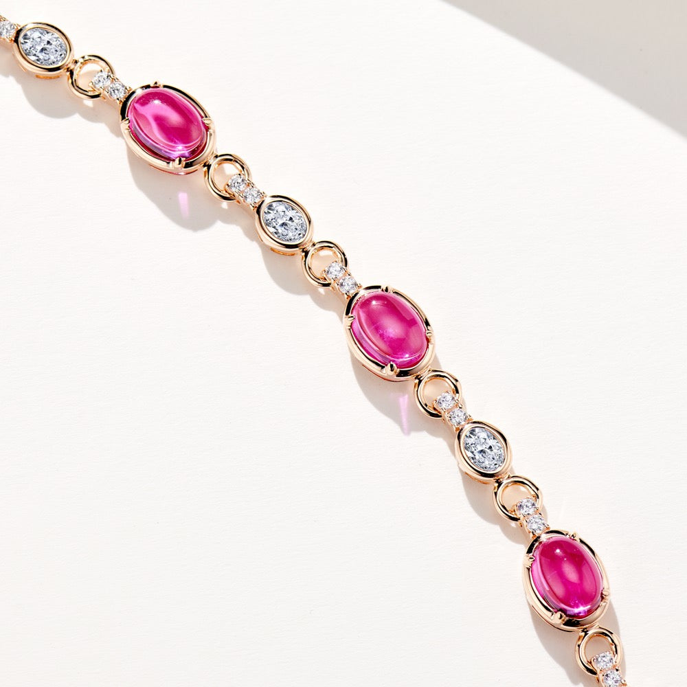 Colored Gemstone Bracelet For Women Jewelry