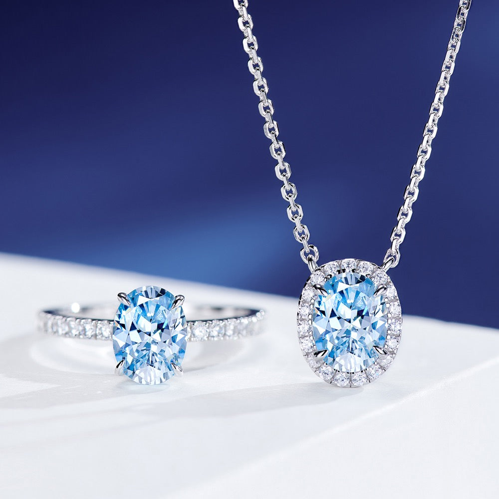 Aquamarine Ring For Women Jewelry
