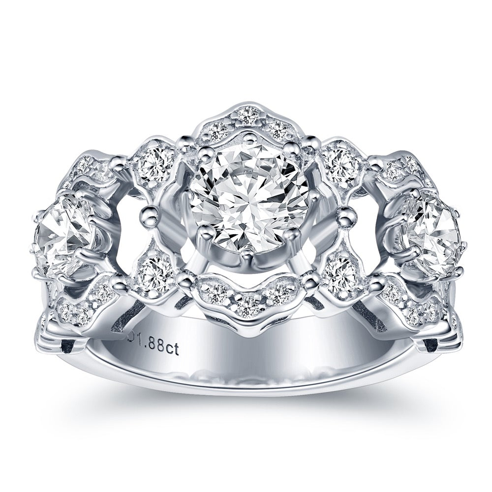 Lace Diamond Ring For Women Jewelry