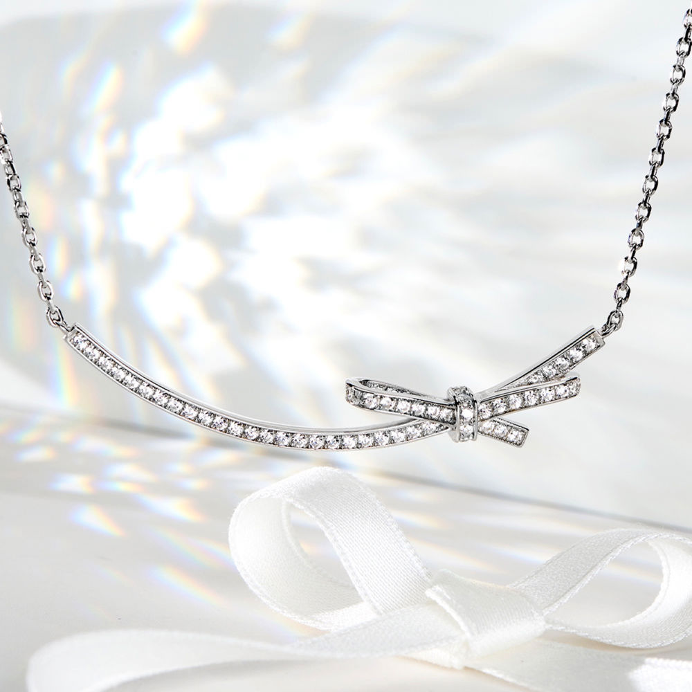 Bow Necklace For Women Jewelry