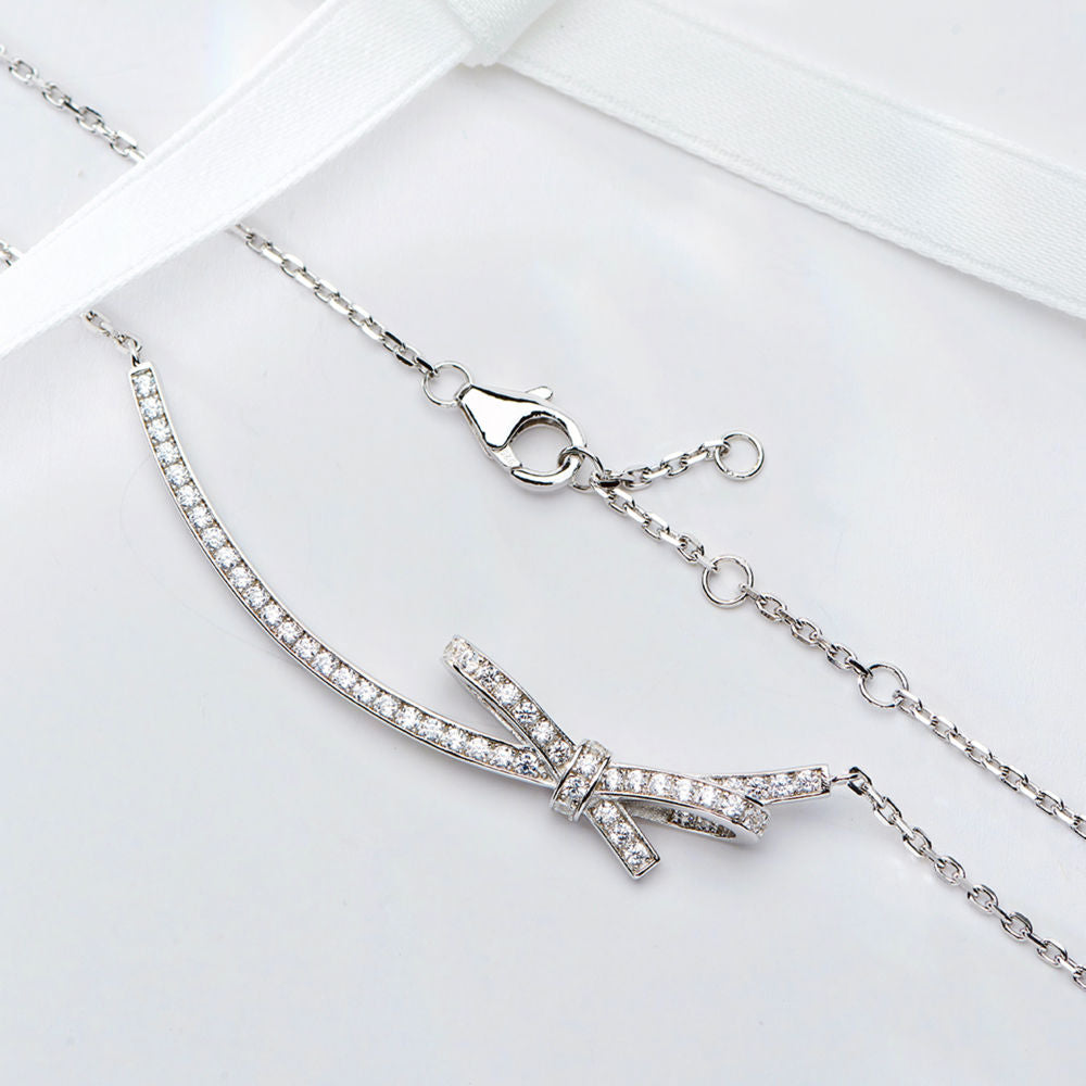 Bow Necklace For Women Jewelry