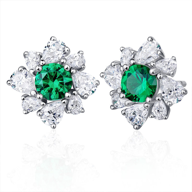 Drop Gemstone Earrings For Women Jewelry