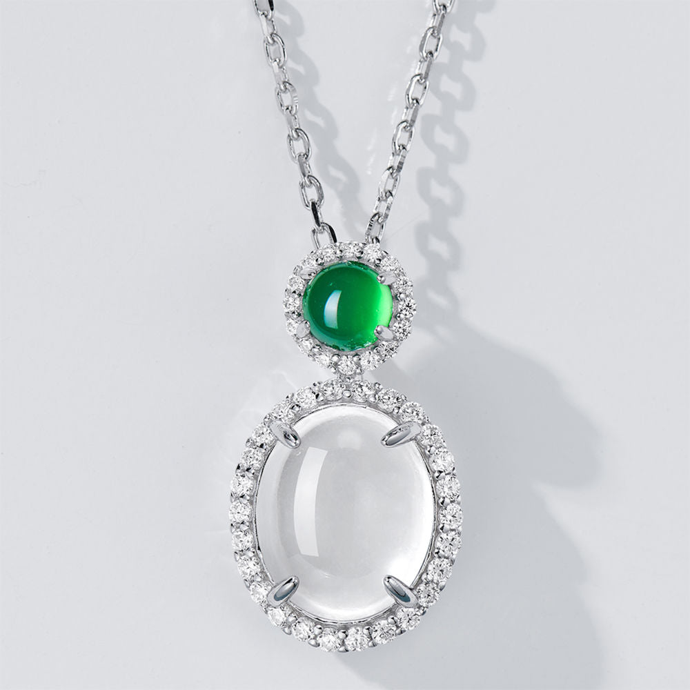 Chalcedony Necklace For Women Jewelry