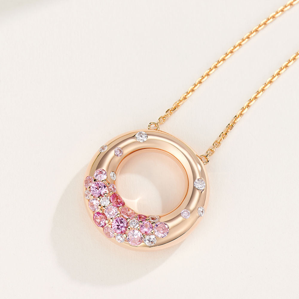 Donut Necklace For Women Jewelry