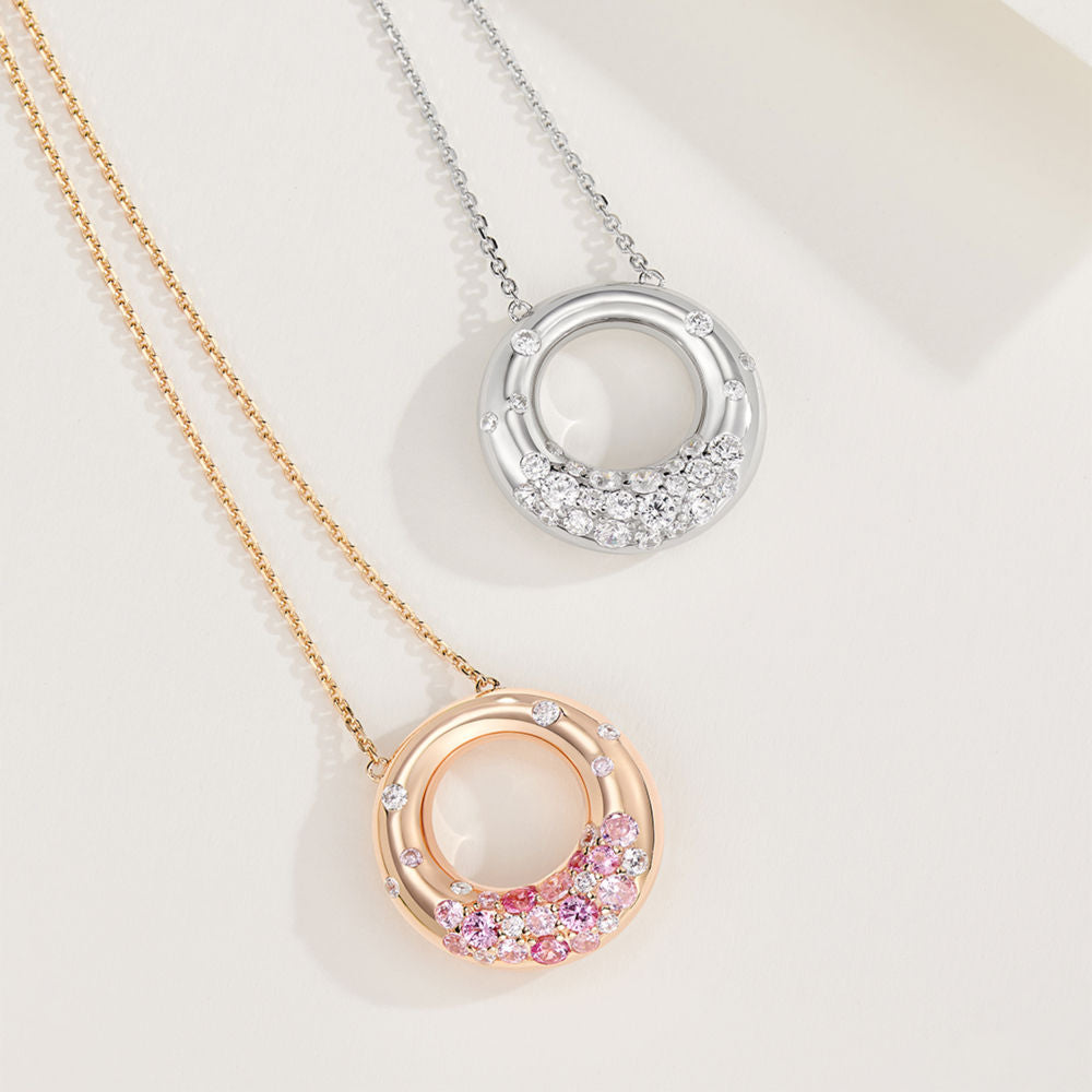 Donut Necklace For Women Jewelry