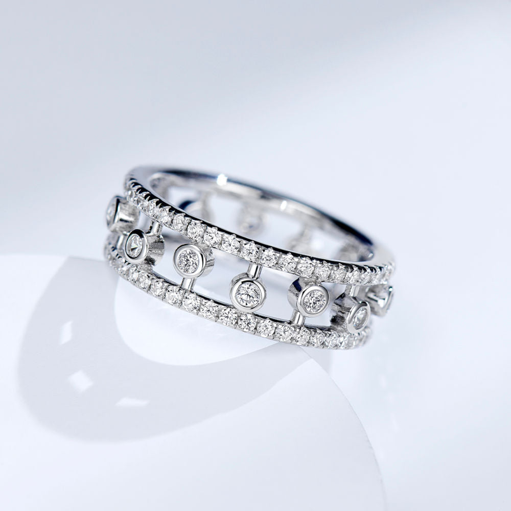 Skeletonized Dewdrop Ring For Women Jewelry