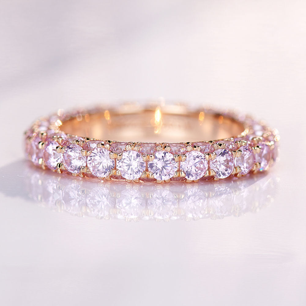 Full circle diamond ring For Women Jewelry