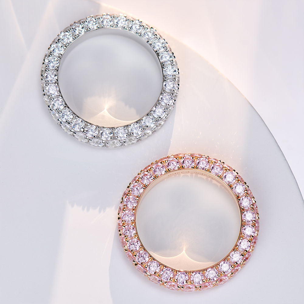 Full circle diamond ring For Women Jewelry