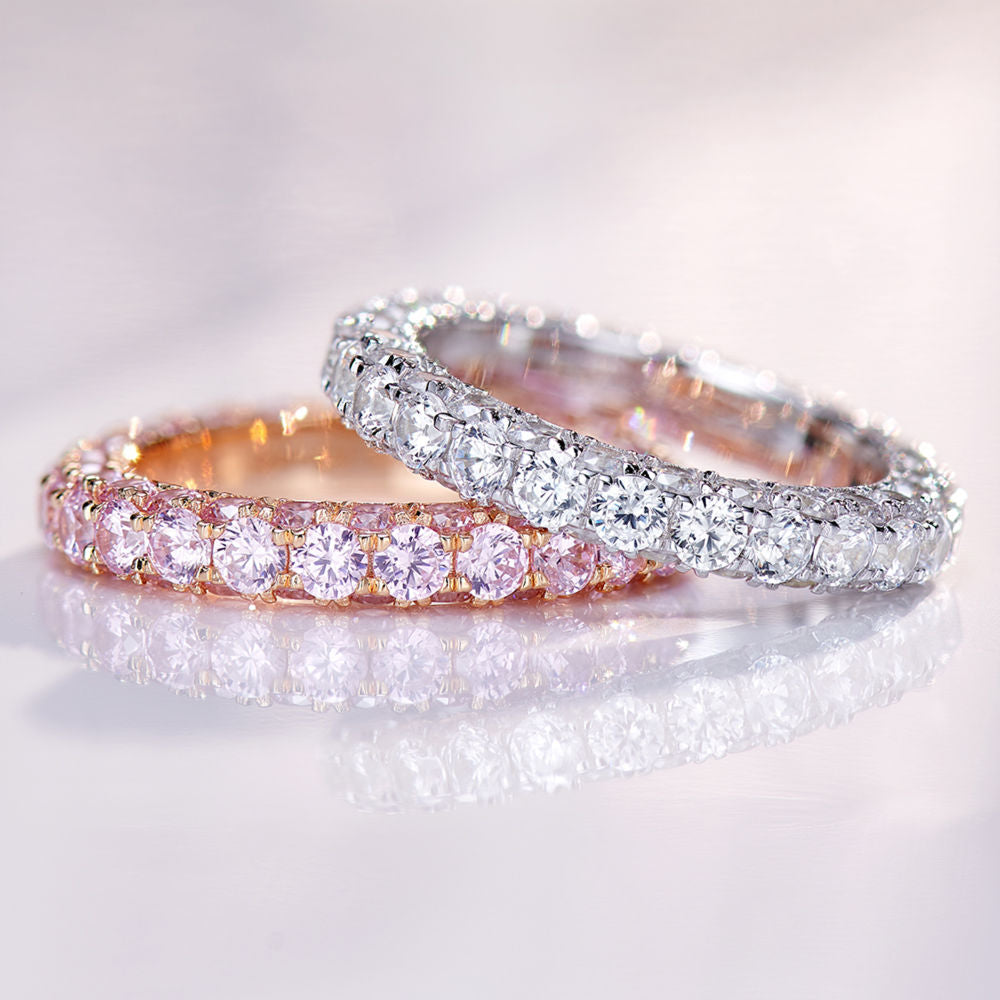 Full circle diamond ring For Women Jewelry