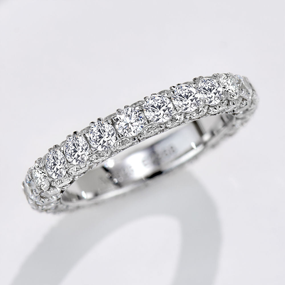Full circle diamond ring For Women Jewelry