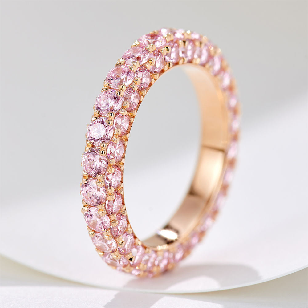 Full circle diamond ring For Women Jewelry