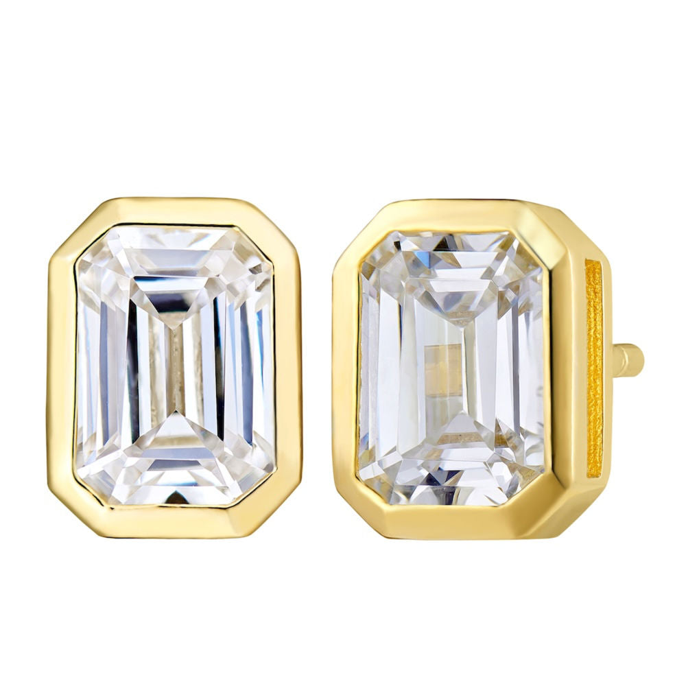 Rectangular Pagoda Earrings For Women Jewelry
