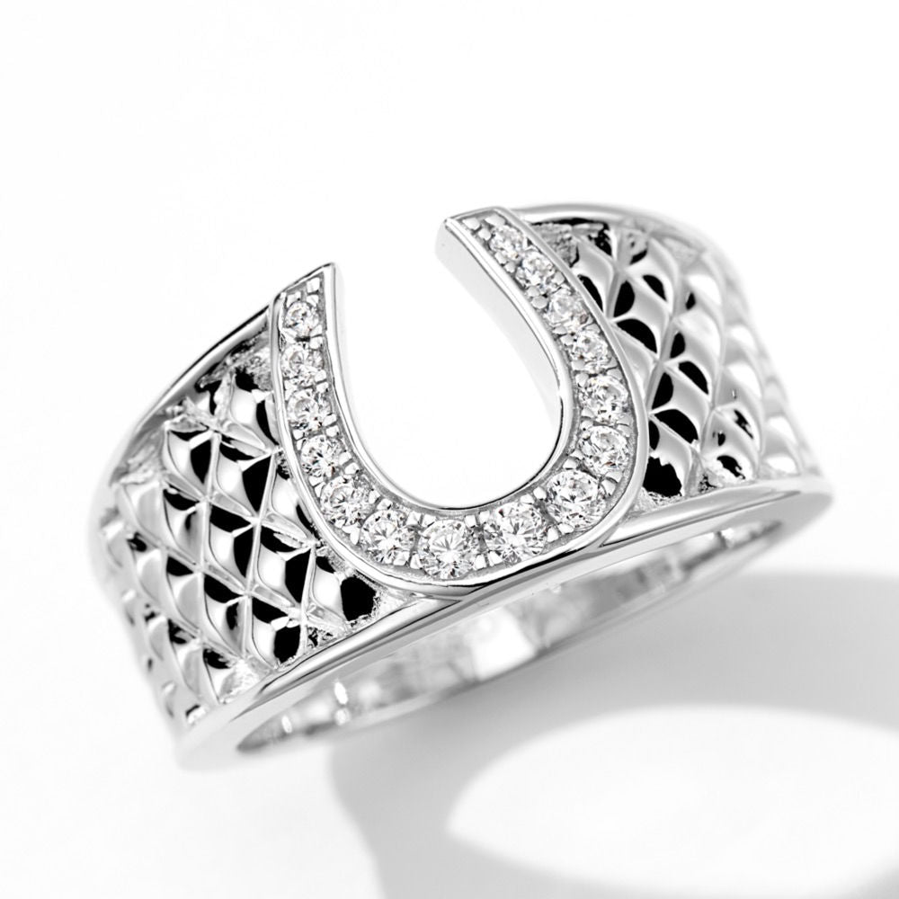 Hammered Skeleton Ring For Women Jewelry