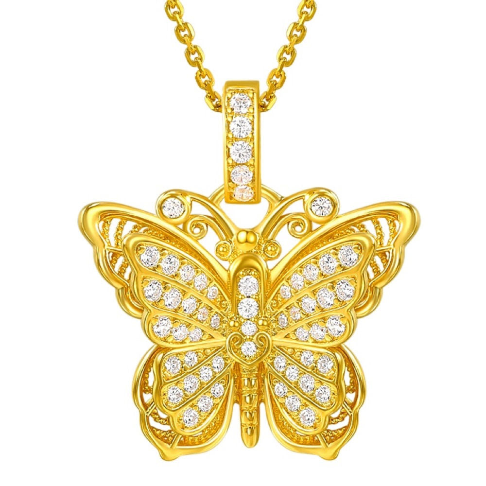 Butterfly Necklace For Women Jewelry