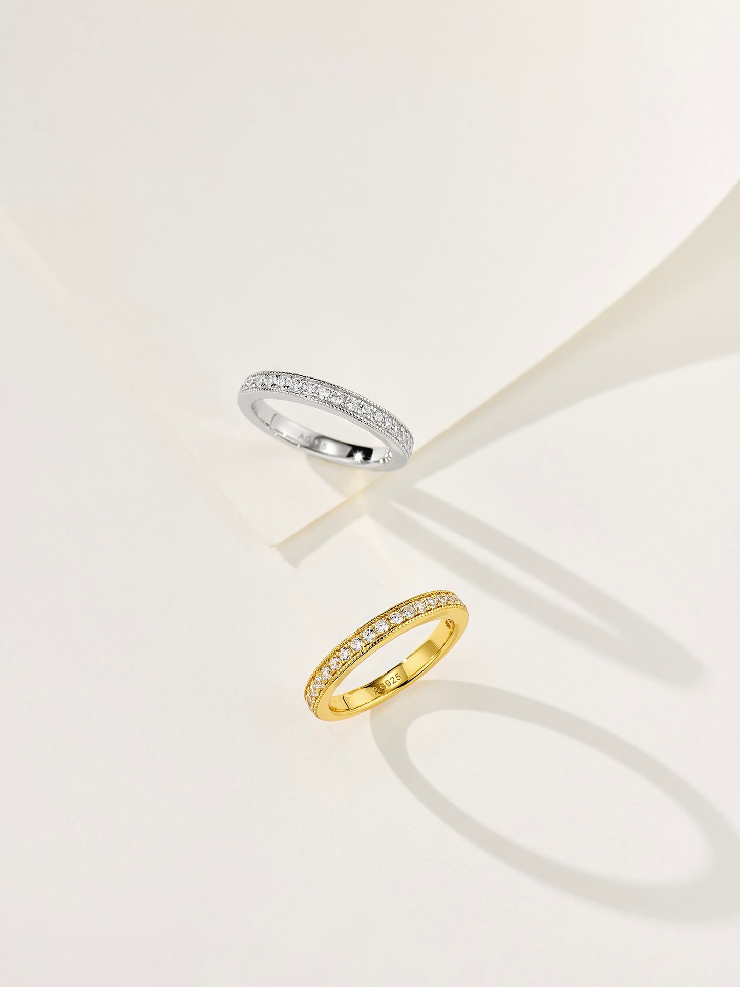 Semi-pave Diamond Ring For Women Jewelry