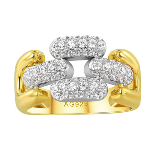 Cuban Chain Ring For Women Jewelry