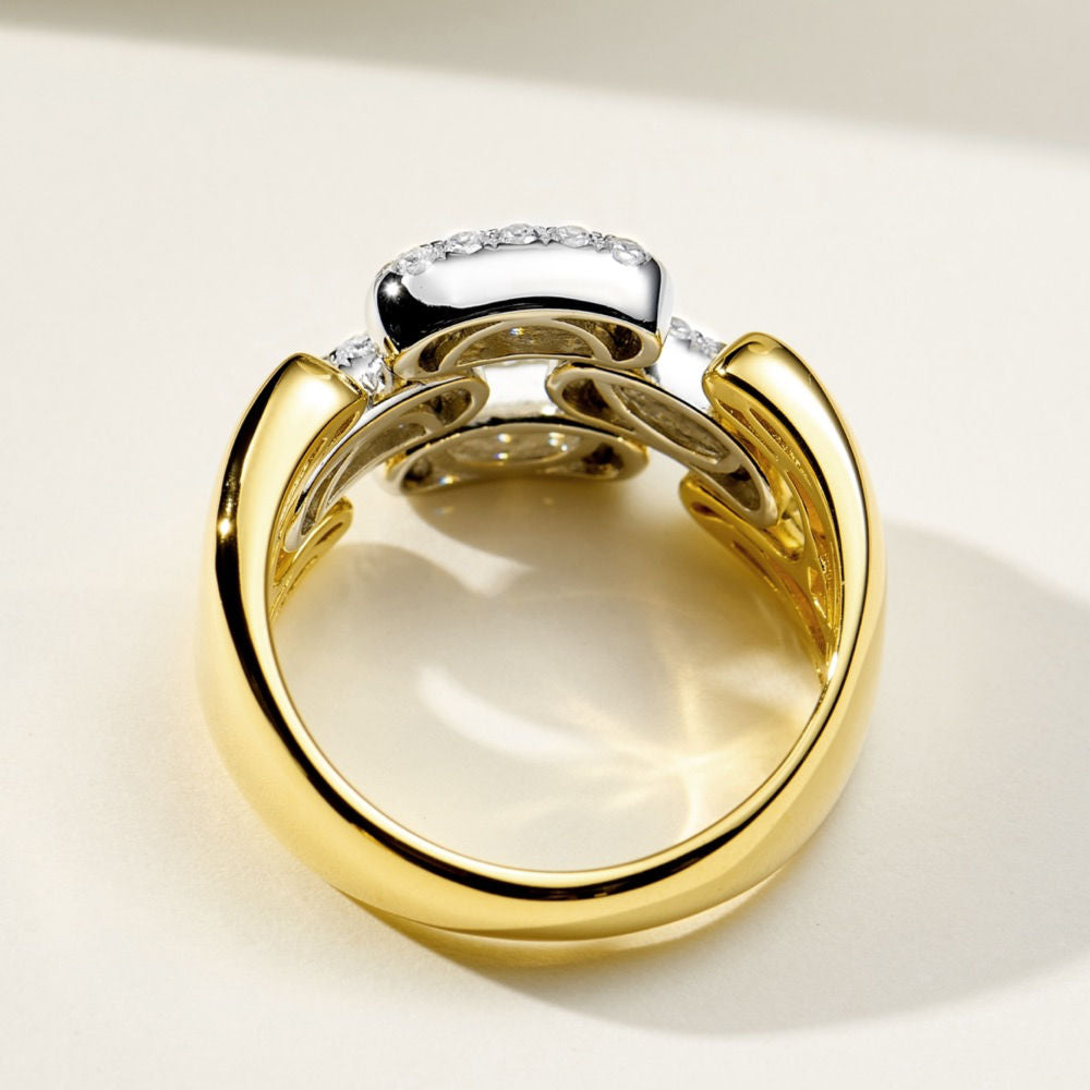 Cuban Chain Ring For Women Jewelry