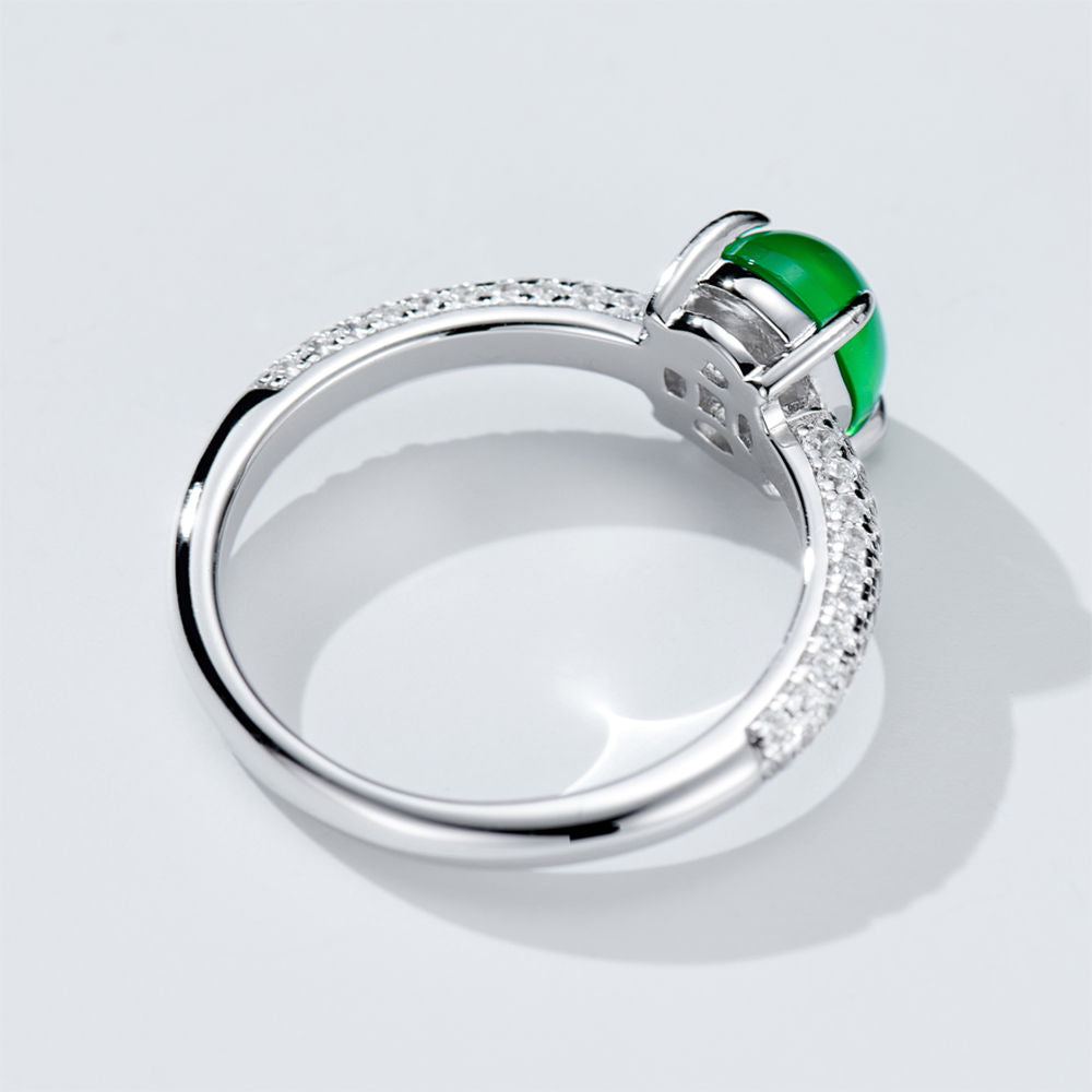 Chrysoprase Ring For Women Jewelry