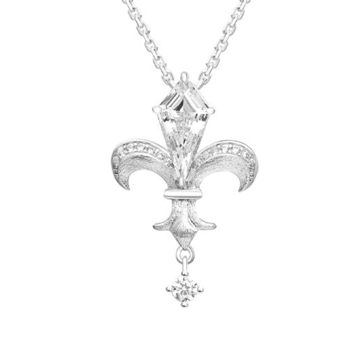 Arrow-shaped Iris Necklace For Women Jewelry