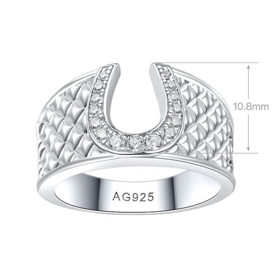 Hammered Skeleton Ring For Women Jewelry