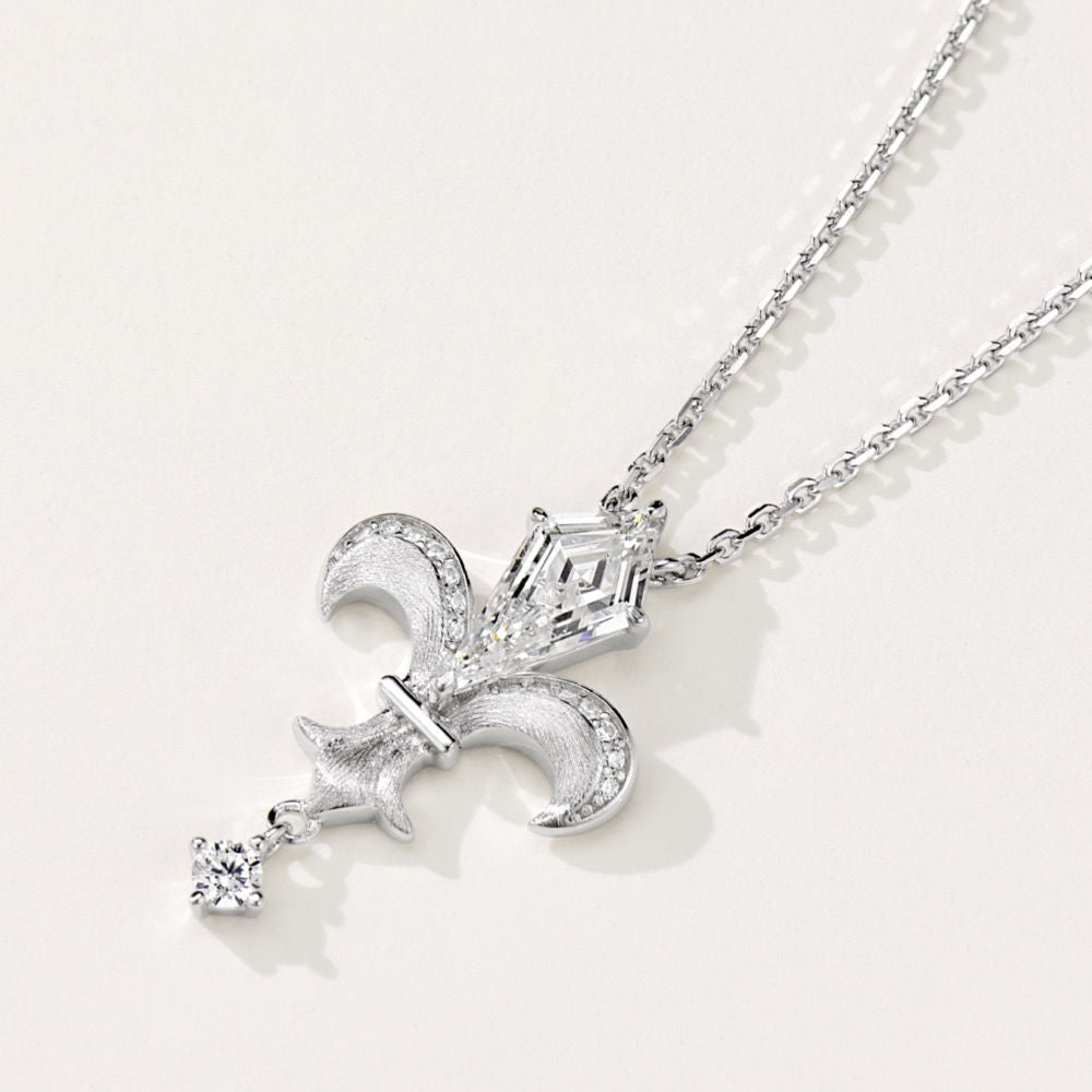 Arrow-shaped Iris Necklace For Women Jewelry