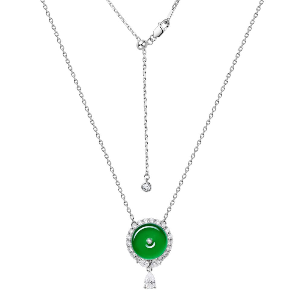 Chrysoprase Necklace For Women Jewelry