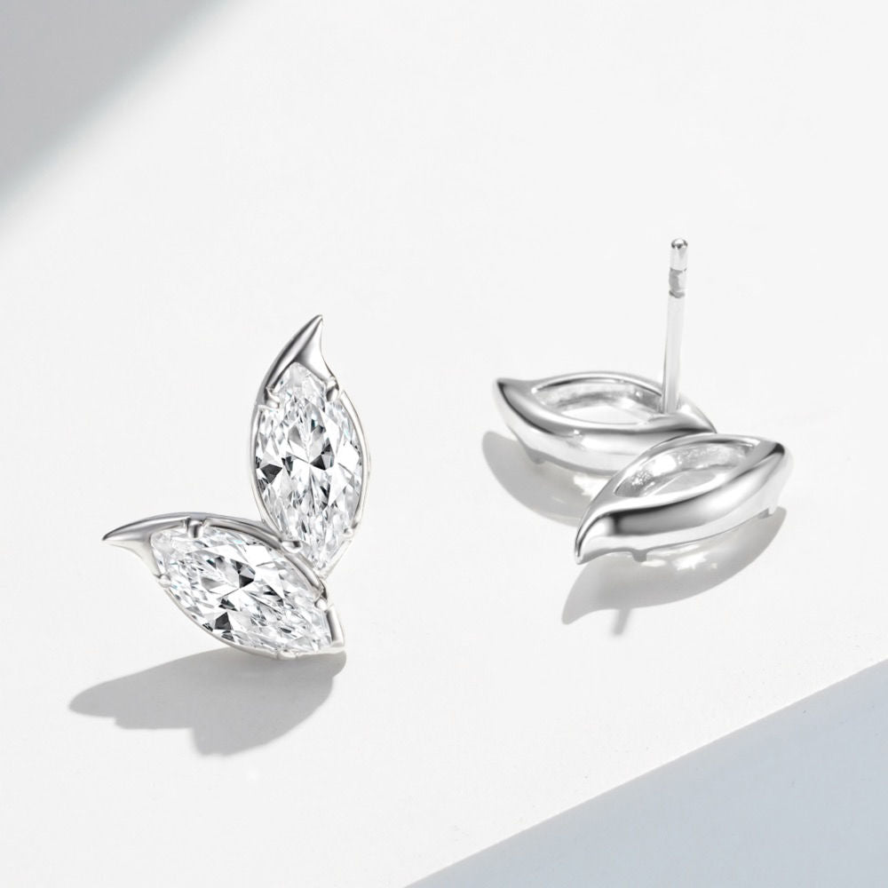 Futaba Diamond Stud Earrings For Women Jewelry