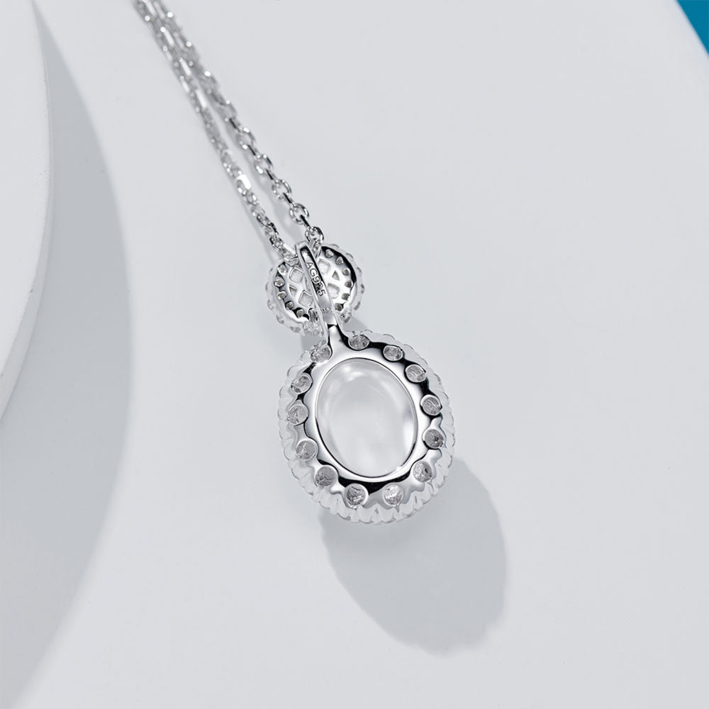 Chalcedony Necklace For Women Jewelry