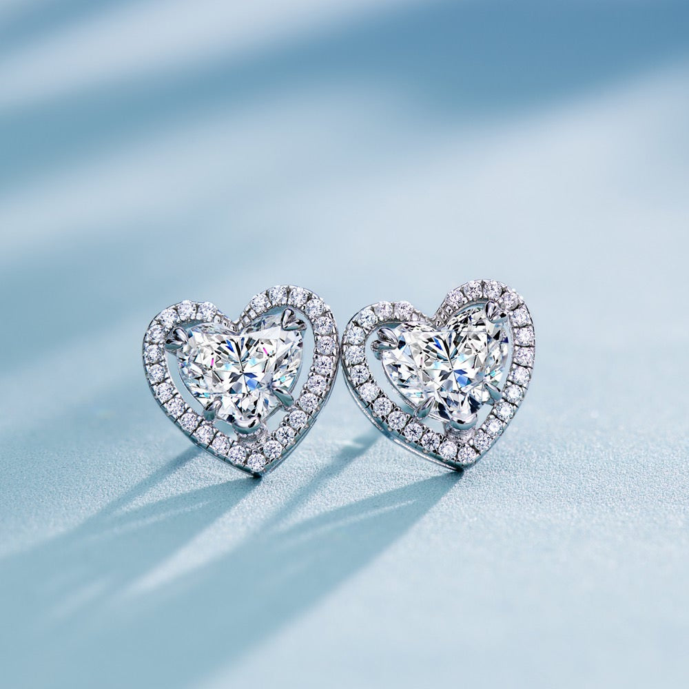 Love Diamond Earrings For Women Jewelry