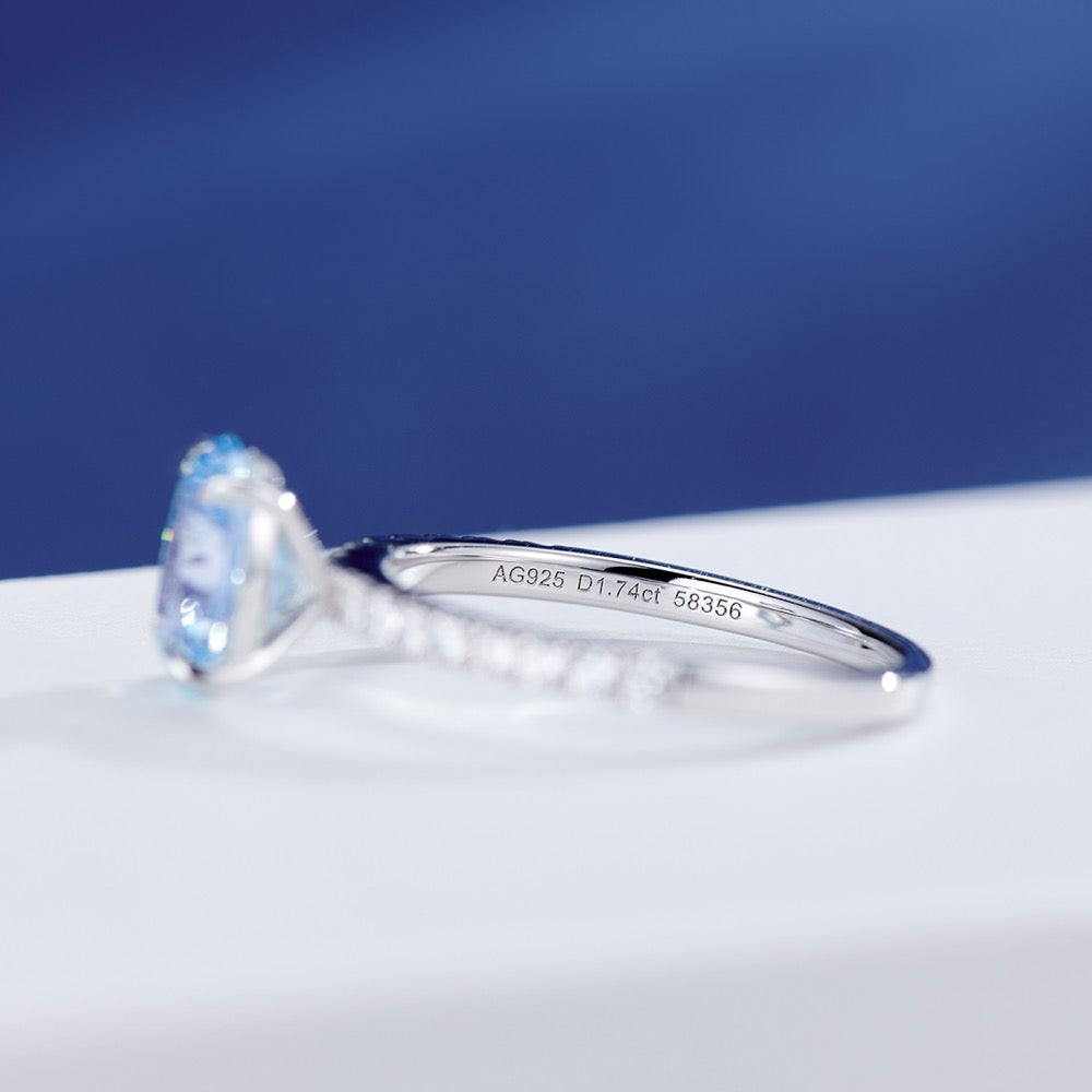 Aquamarine Ring For Women Jewelry