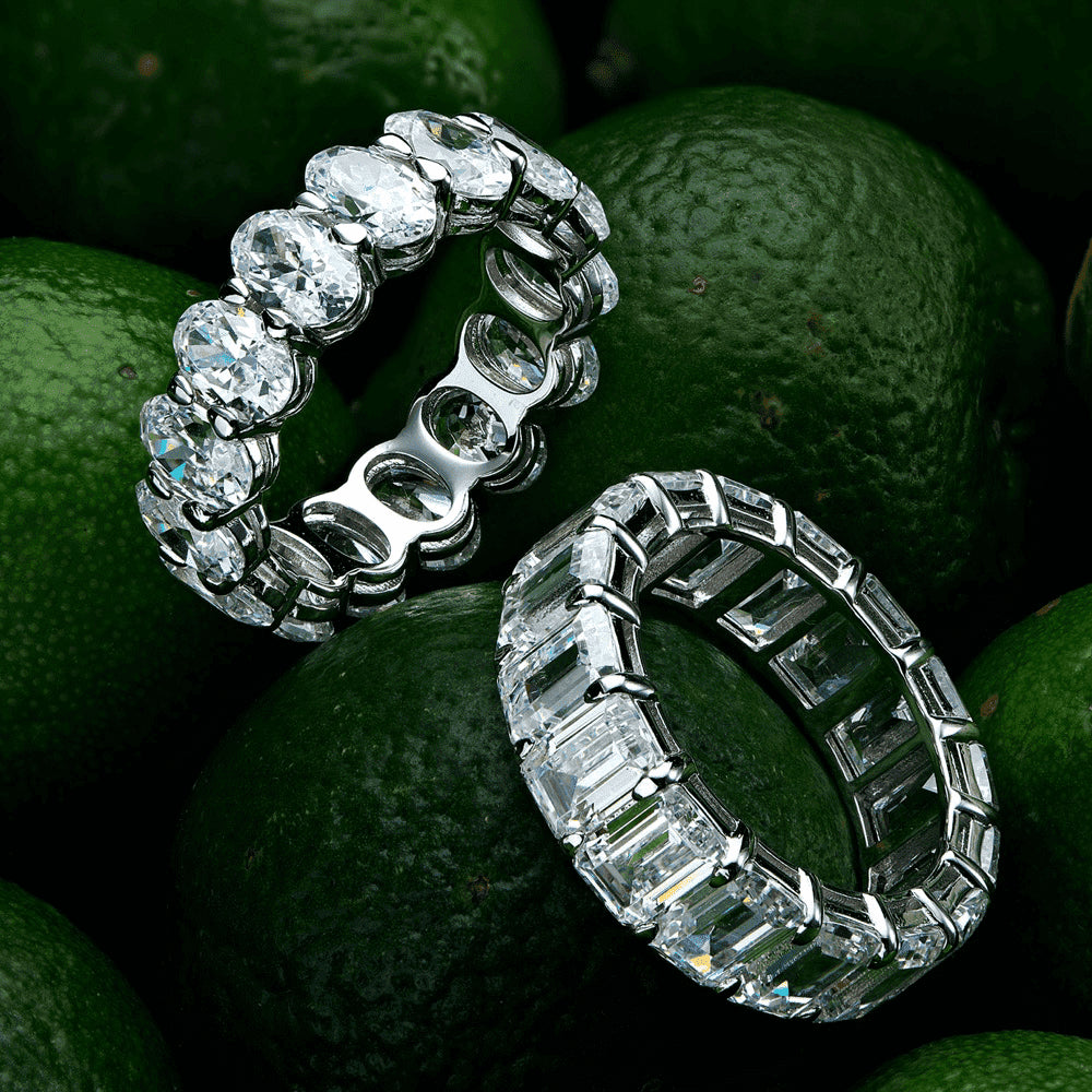 Egg-shaped Diamond Ring For Women Jewelry