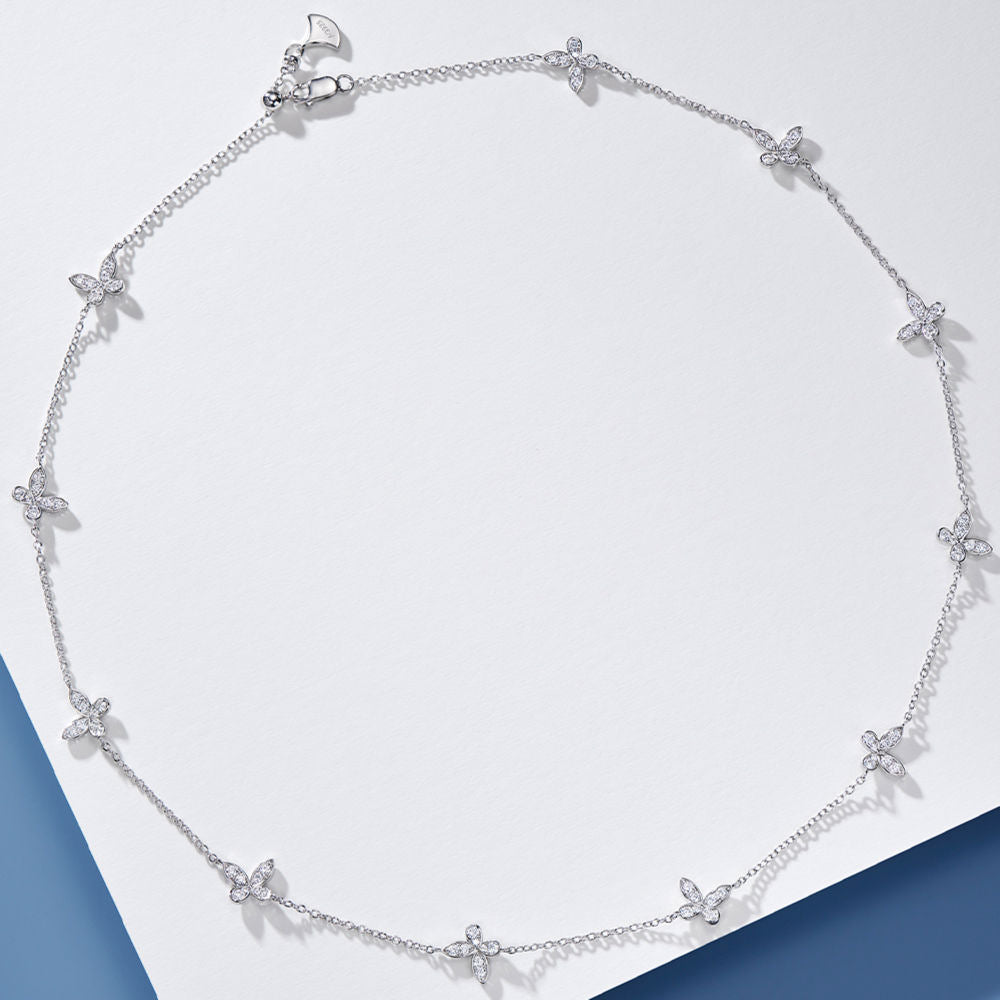 Full Butterfly Necklace For Women Jewelry