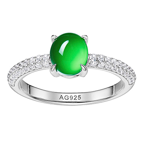 Chrysoprase Ring For Women Jewelry