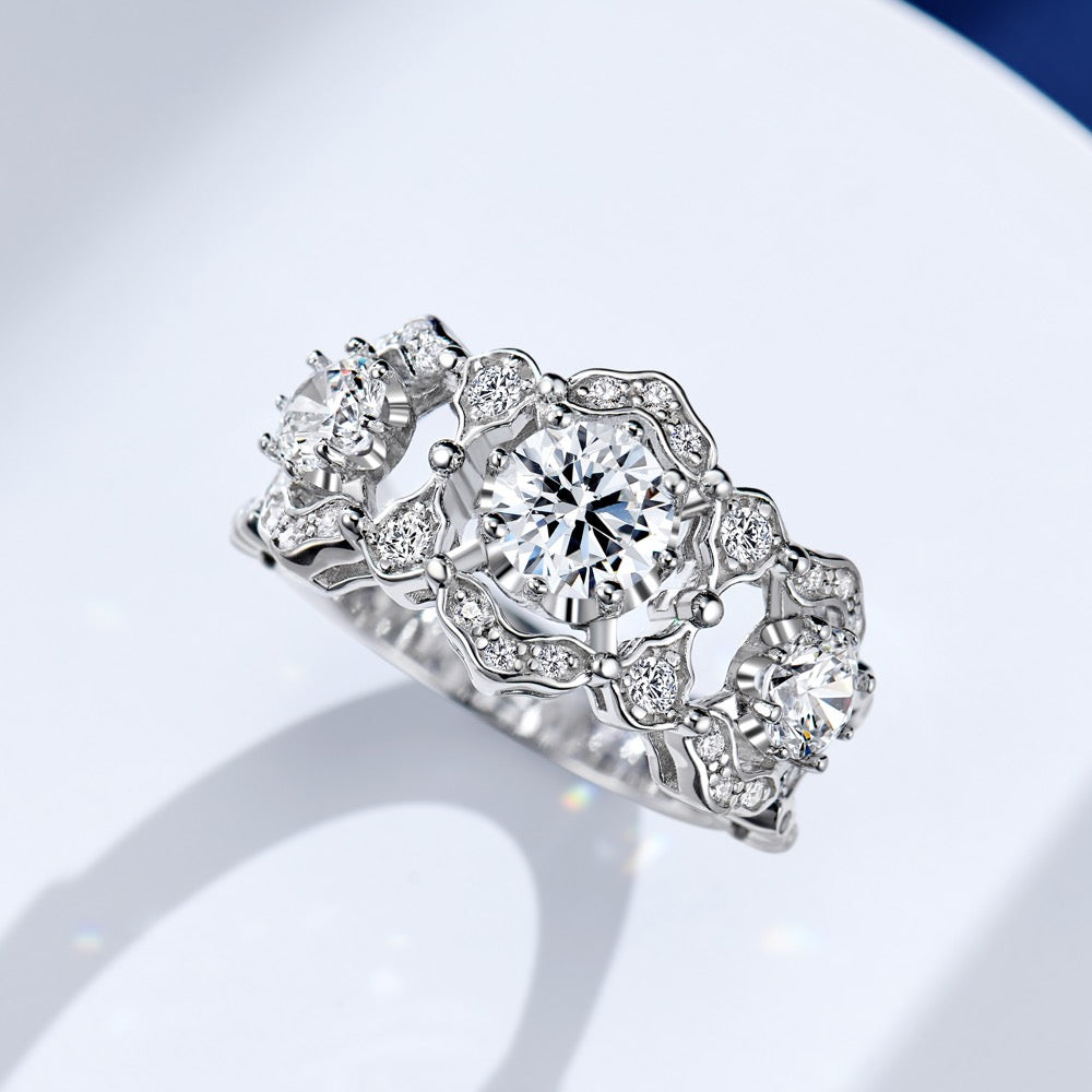 Lace Diamond Ring For Women Jewelry