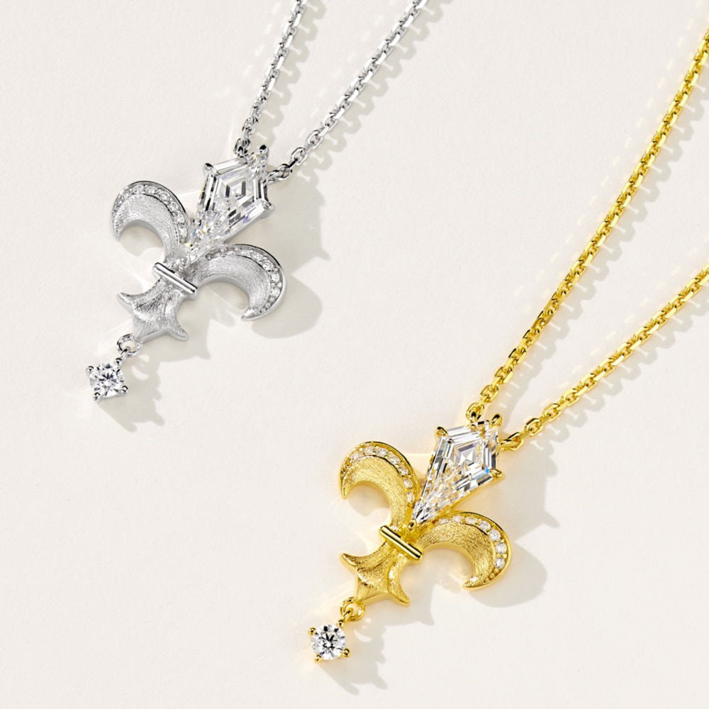 Arrow-shaped Iris Necklace For Women Jewelry
