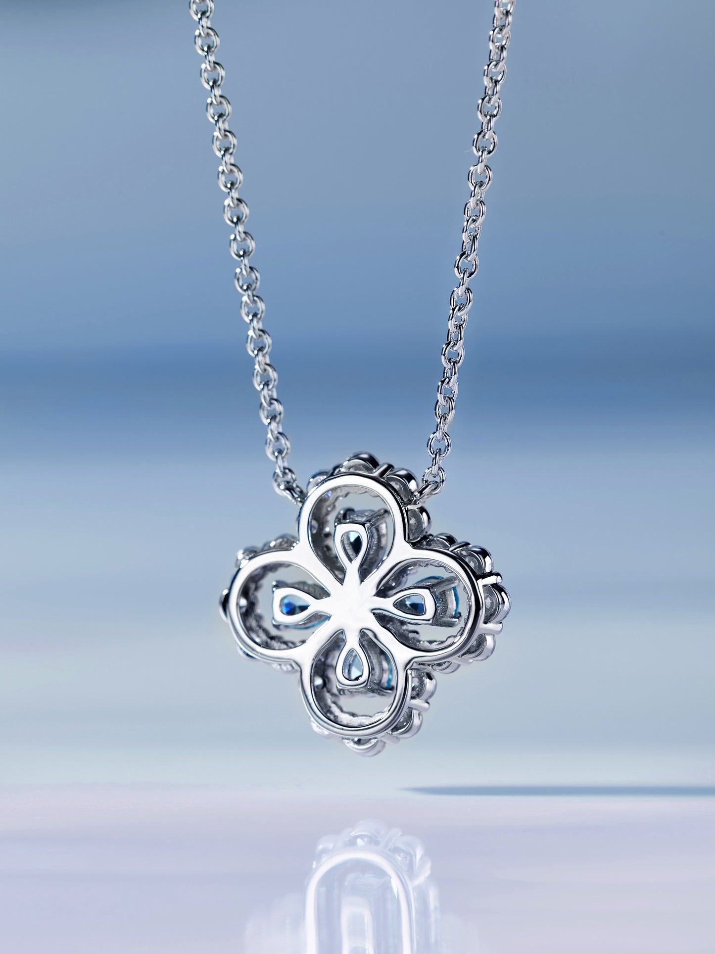 Diamond Loop Necklace For Women Jewelry