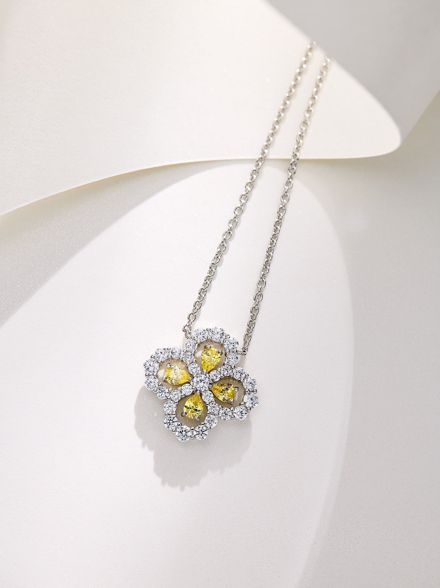 Diamond Loop Necklace For Women Jewelry
